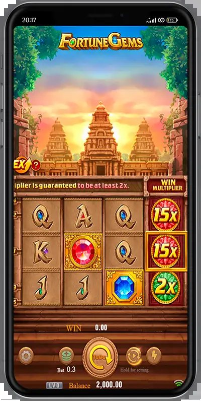 Experience Fortune Gems 2 Slot Game in Bangladesh with Huge Jackpots Daily in Bangladesh